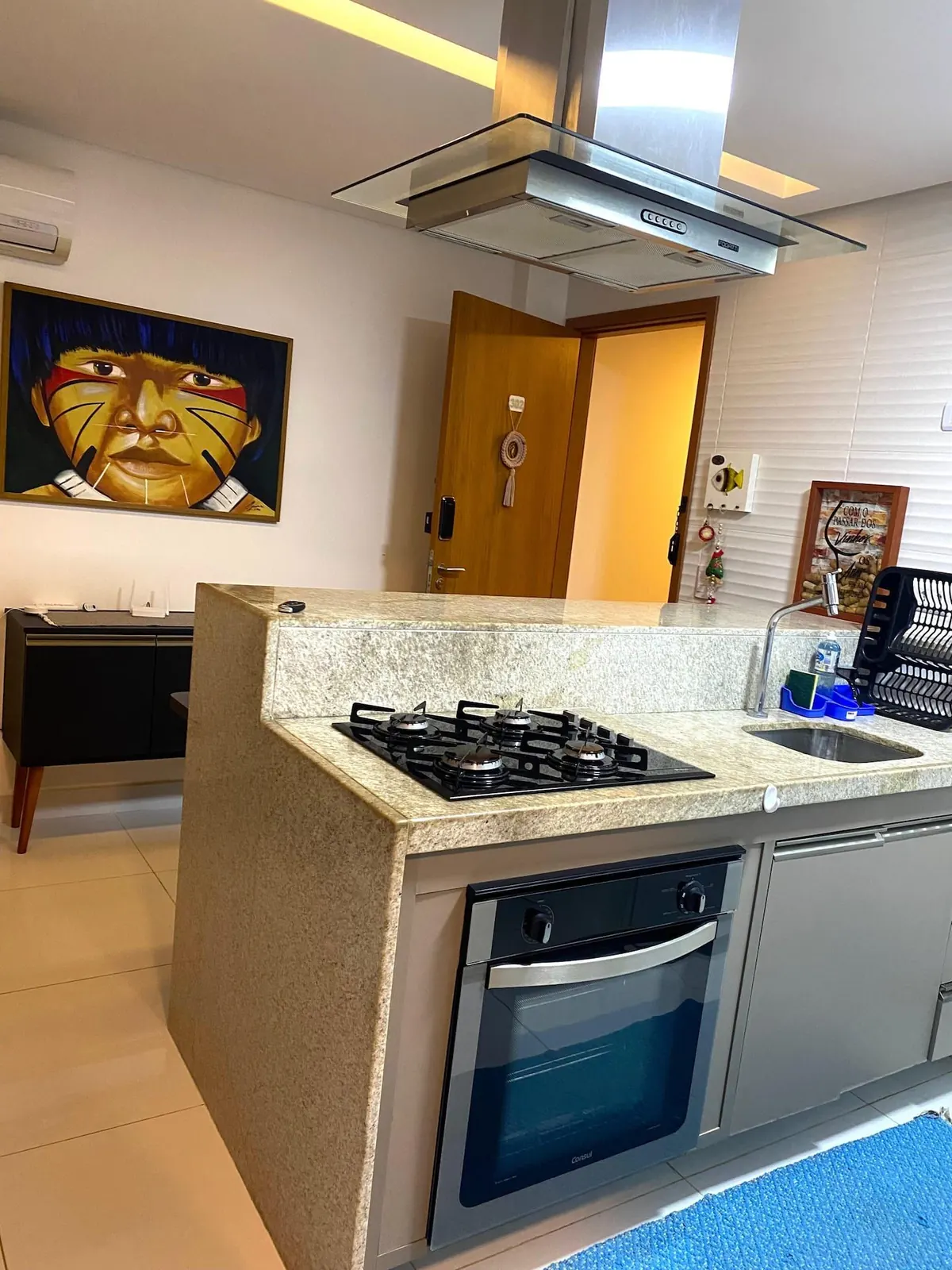 A cozinha completa